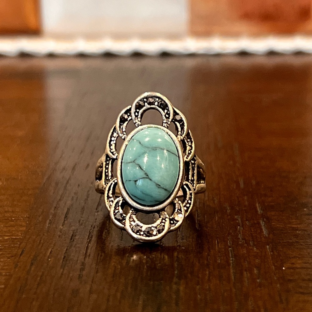 Antique Turquoise Ring